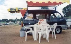 Lateral da Van, no Broa em 1998