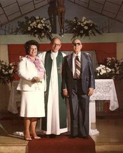 Casamento de Maria de Paula Bueno Circelli e Antônio Circelli. São Carlos, SP, 1983.