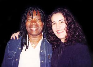 Com Milton Nascimento