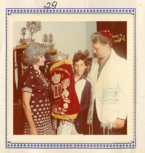 Bar Mitzvá de Jayme Saul, filho de Abrahão Joseph Epelboim.