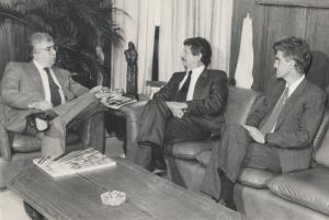 Reunião com o Governador Fleury para Municipalização do Transito.