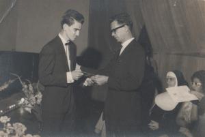 Formatura colegial da Escola Prof. Emir Macedo Nogueira. 1º lugar no colégio