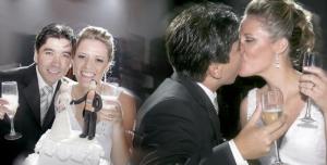 Casamento com a esposa Débora Ramos Kojima.