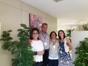 Foto de despedida do Metrô com o encerramento do último projeto de trabalho, a implantação do e-social