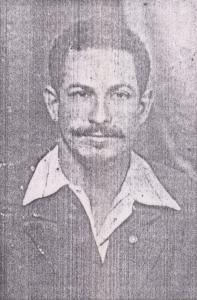 Retrato de Eduardo Calero na época da morte de Getúlio Vargas. Eduardo deixou a barbicha crescer até o Getúlio cair, ficando apenas três meses e 24 dias com a barba.