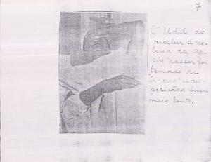 Um colega de trabalho de Udde Rimoli fez uma brincadeira com a história de seu terno, que foi queimado pelo ferro. Misturando fotos de revistas, o amigo fez uma montagem humorada sobre a saga do terno e sua restauração feita por Nego, irmão de Udde.