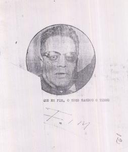 Um colega de trabalho de Udde Rimoli fez uma brincadeira com a história de seu terno, que foi queimado pelo ferro. Misturando fotos de revistas, o amigo fez uma montagem humorada sobre a saga do terno e sua restauração feita por Nego, irmão de Udde.