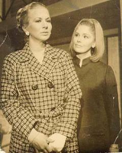 Vida Alves e Marcia de Windson na novela 