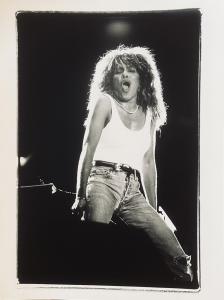 Márcia fotografou Tina Turner no show no Pacaembu enquanto trabalhava na Folha de São Paulo