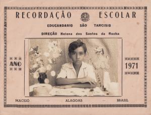 A foto clássica escolar no educandário São Tarcísio, era localizado no bairro da Cambona em Maceió- AL.