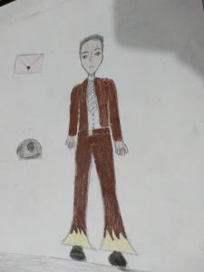 A roupa que o futuro marido usou no dia que conheceu D. Maria