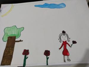 Cuidando de flores
