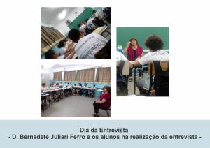 Etapas do Projeto - Memória Local na Escola