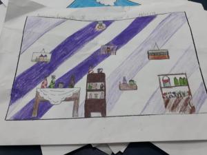 dedicação ao artesanato , seu lazer depois da aposentadoria