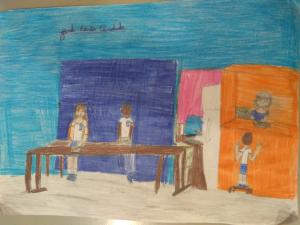 Refeitório da escola