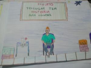 Desenho de observação - dia da entrevista