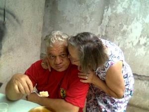 personagem: Meu Pai e Minha Mãe.<br>historia: Esta foto foi tirada no aniversário de 67 anos do meu pai.<br>