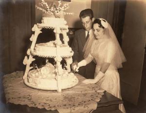 personagem: Dilson Soares de Azevedo e Estherzita Faria de Azevedo<br>historia: Casamento de Dilson Soares de Azevedo<br>