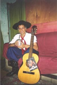 Pedro criando raízes gaúchas