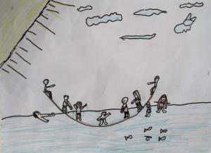Aventuras no barco