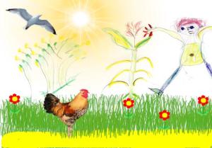 historia: Desenho do José Roberto. Projeto Memória Local em São Bernardo do Campo.<br>