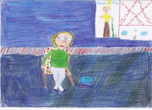 historia: Durante a entrevista, Dona Marlene disse que gostava de brincar sozinha, quando era criança.<br>