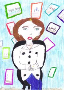 personagem: Teresinha Maria Bonacina e Alvaci Margaret Tolotti Silveira<br>historia: As amigas e participantes do projeto Memória Local saudando a escola pela qual dedicaram seu trabalho e carinho.<br>