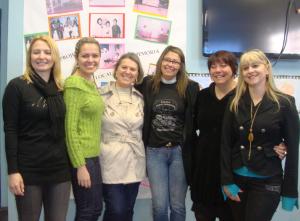 personagem: Supervisora Maria José Bonerberg, professora Josecler Schultz Wittizorecki, Alvaci Margaret Tolotti Silveira, professora Maribel Salgado Brasil, professora Paula Bolner e orientadora Greice Carvalho<br>historia: Entrevistada juntamente com as professoras e equipe pedagógica da escola após realização da entrevista.<br>