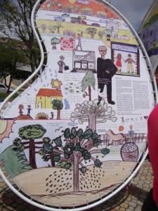 personagem: nenhuma pessoa<br>historia: esta é a vela que contava a história de vida do senhor João Prestes, na exposição final do projeto 2010.<br>