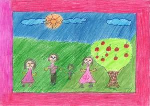 historia: Seu Zé e sua família.<br>