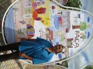 personagem: Seu Sebastião Paca<br>historia: No dia da exposição na praça central<br>