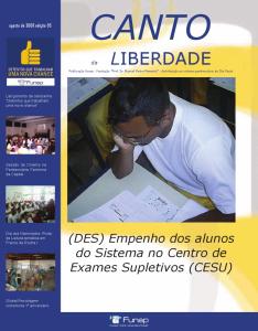 Canto da Liberdade (informativo FUNAP)