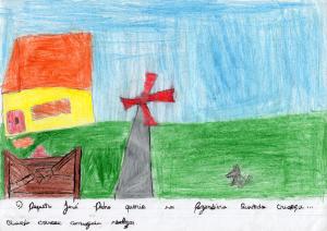 historia: O pequeno José Pedro queria ser fazendeiro quando criança... quando cresceu conseguiu realizar.