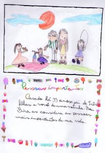 historia: Bira e sua família.<br>