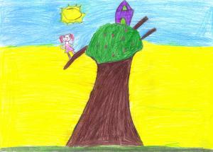 historia: Brincando de subir nas árvores.<br>