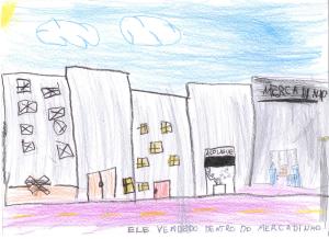 historia: Ele vendendo dentro do mercadinho<br>