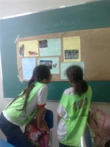 personagem: Alunos da EM Prof. Walter Carreteiro<br>historia: Registrando nossas memórias - alunos da EM Prof. Walter Carreteiro<br>