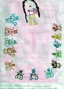 historia: Momento da entrevista.<br>