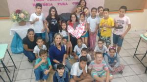 Dona Fernanda e a tuma do 3º anoD<br>Brasil / Escola E.m.f.profª Aurélia Moreira De Barros