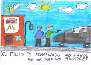 historia: Uma grande tregédia modifica sua vida.Após anos de casada,  Carlos Henrique, seu filho foi assassinado, no centro da cidade, num farol, quando levava sua noiva para casa.O crime foi cometido por crianças.....<br>