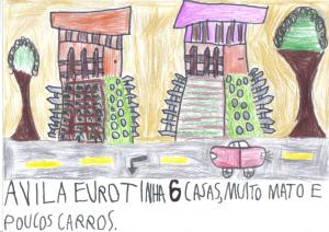 historia: Cheila conta que a Vila Euro, atual bairro onde mora, era muito diferente de hoje.Havia apenas algumas casinhas, 2 ou 3 comércios e muita árvore.<br>