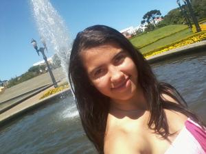 Eu na frente da Fonte