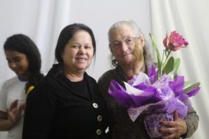 Homenagem feita na escola