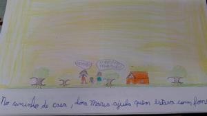 desenho de aluno