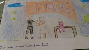 desenho de aluno
