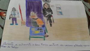 desenho de aluno