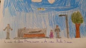 Desenho de aluno
