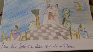 desenho de aluno