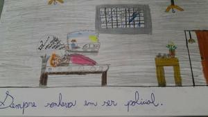 Desenho de aluno