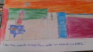 Desenho de aluno